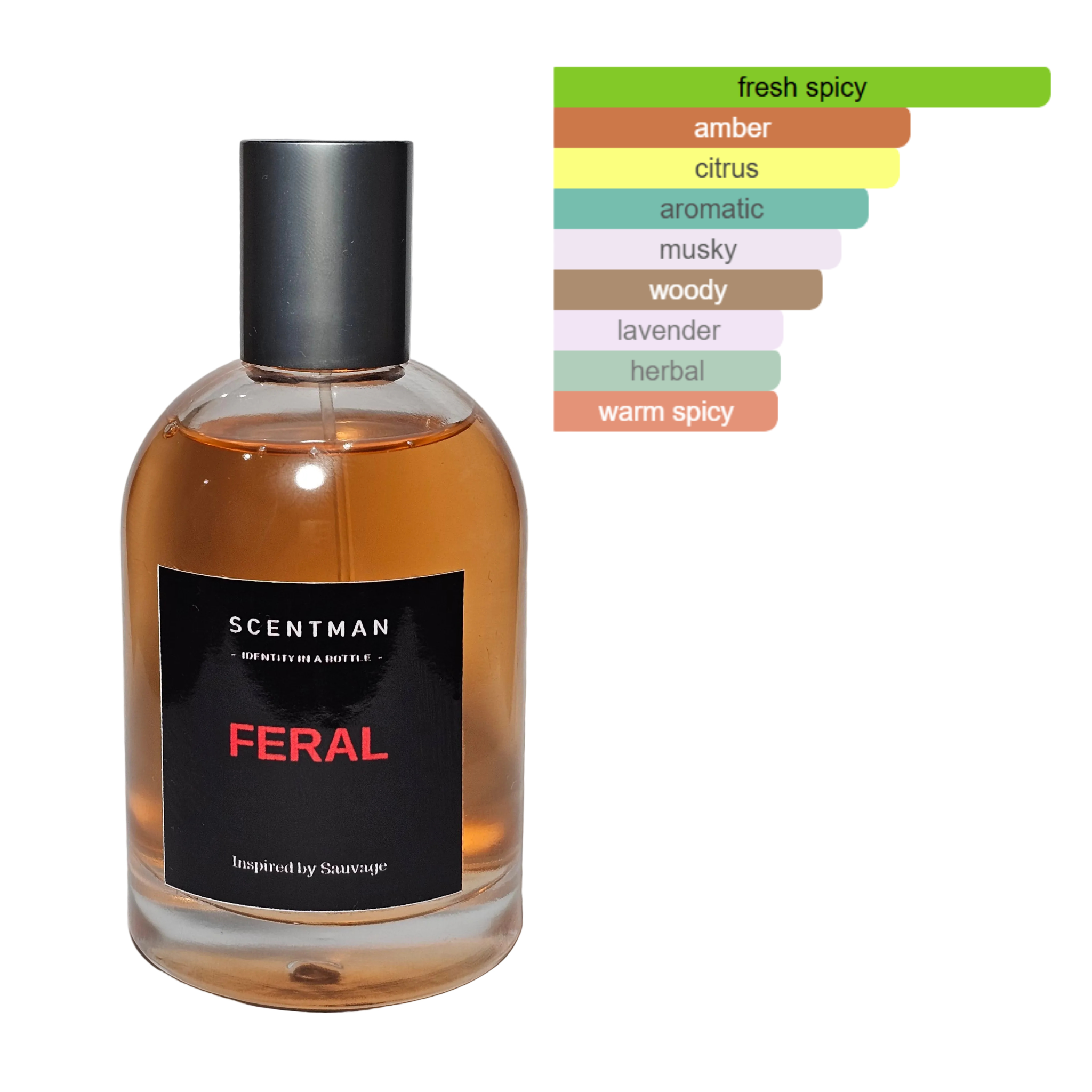 Feral inspired by Sauvage by Christian Dior