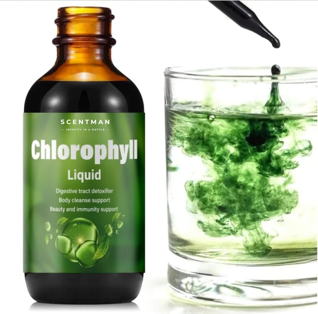Chlorophyll Liquid Drops Organic - Body Care Supplement - 10 X 20ml Bottles - IBO