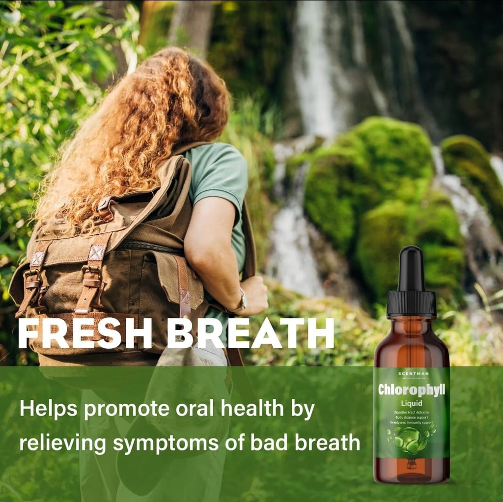 Chlorophyll Liquid Drops Organic - Body Care Supplement - 10 X 20ml Bottles - IBO