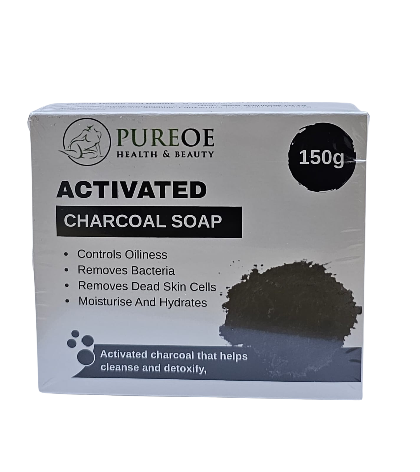 Activated Charcoal Bar Soap - 100g - 150g
