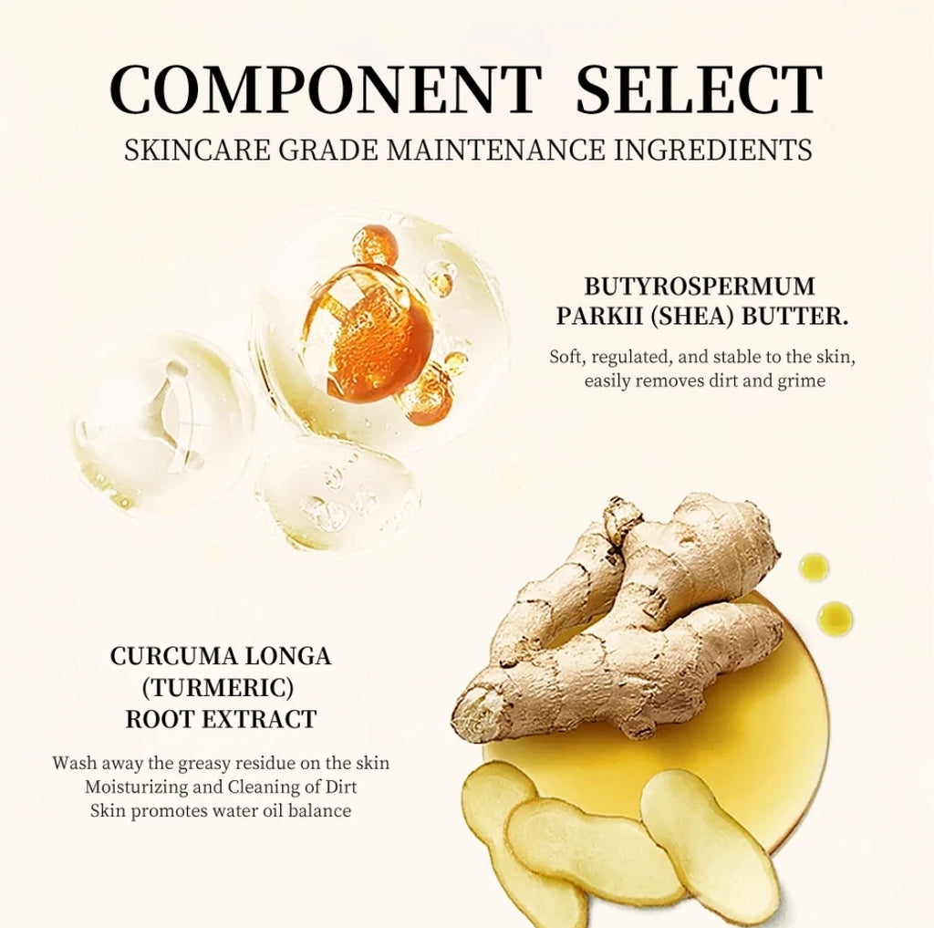 Turmeric Plus Olive Soap - Rose Geranium 150g Bar